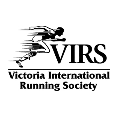 The Victoria International Running Society Logo.